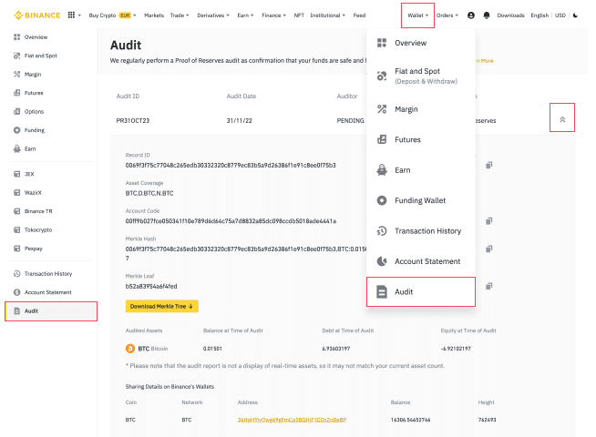 Резервы Binance. Аудит. Обзор биткоин миксер mixero.money