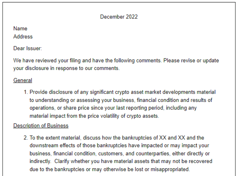 SEC promotes full and fair disclosure