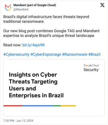 North Korean cyberattacks on Brazil. A review by a Bitcoin mixer: mixero.money