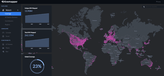Сеть Hivemapper