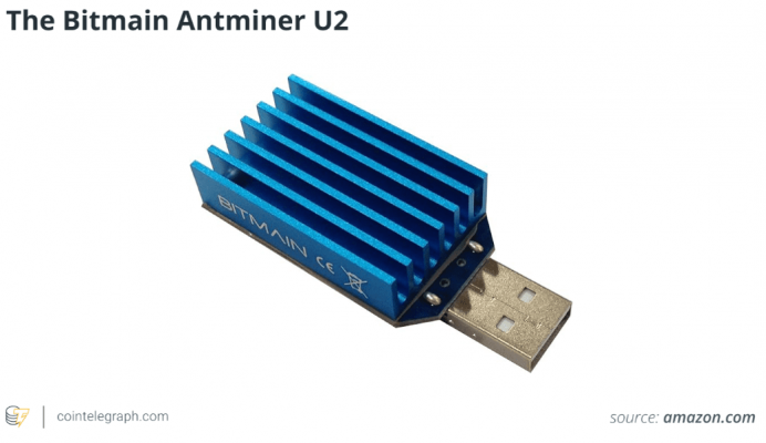 Bitmain Antminer U2 USB Bitcoin miner