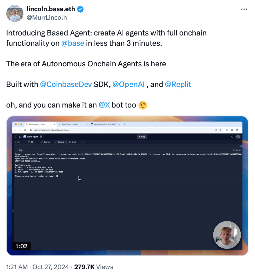 Introducing Based Agent