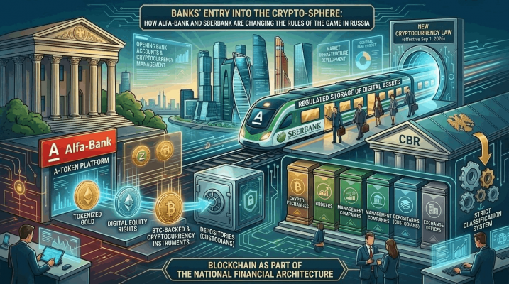 Russian banks enter the crypto market. A review by a Bitcoin mixer: mixero.money